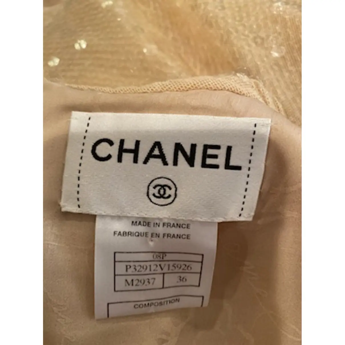 Buy Chanel Glitter mid-length dress online - Vintage
