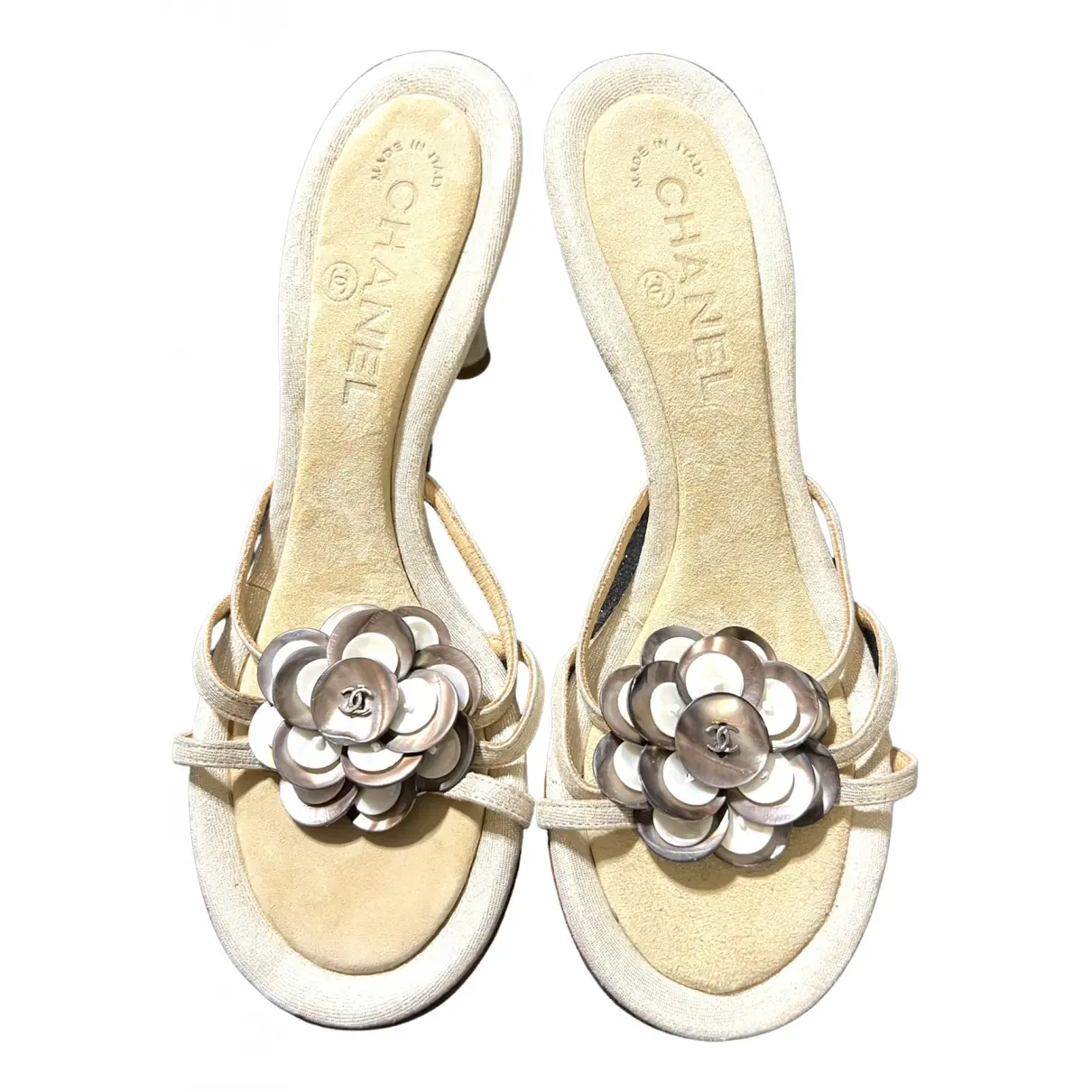 Glitter sandals Chanel - Vintage