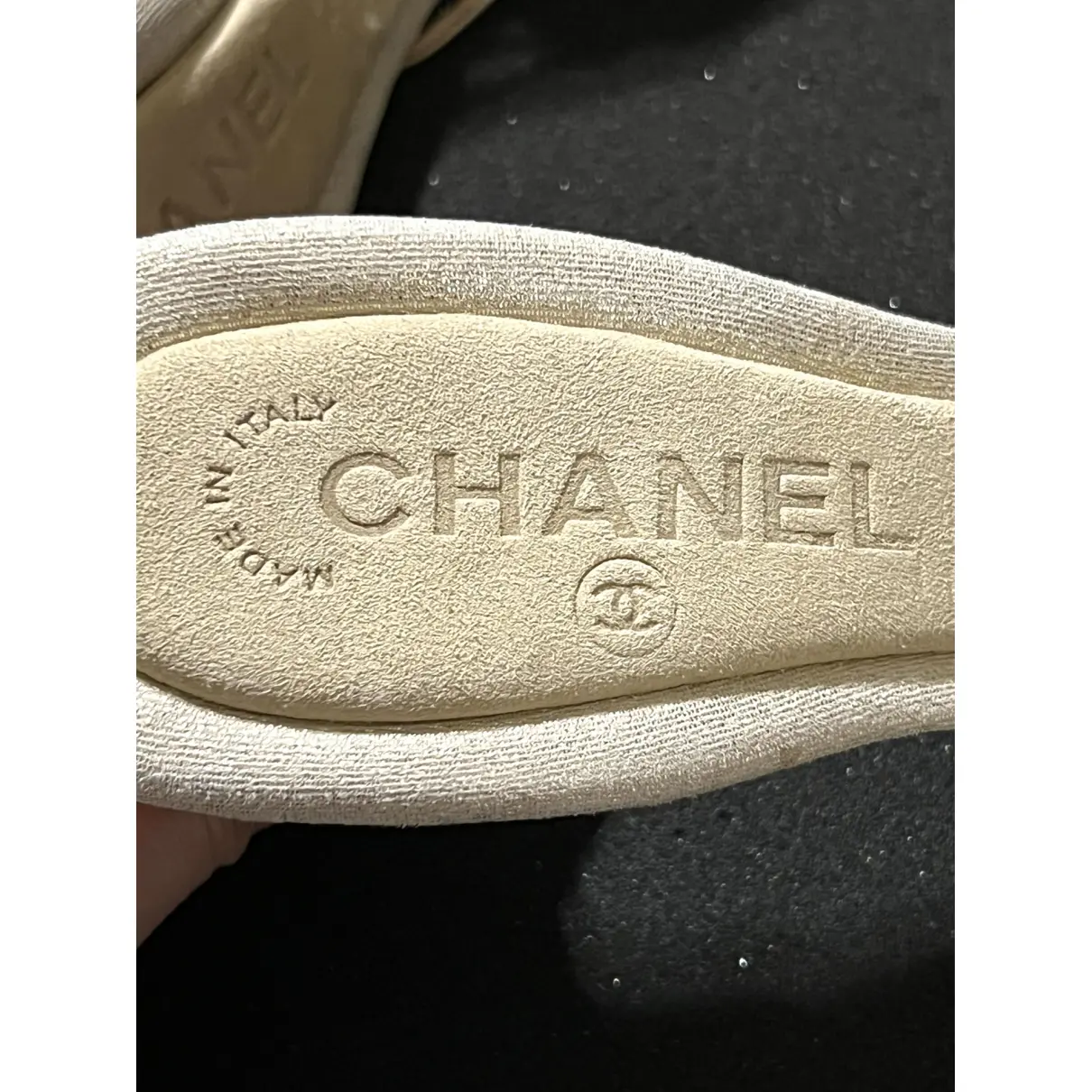 Glitter sandals Chanel - Vintage