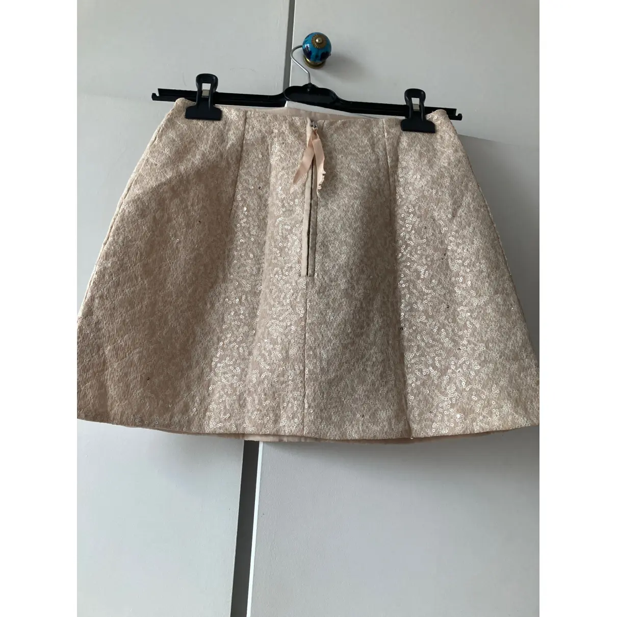 Buy Nina Ricci Glitter mini skirt online