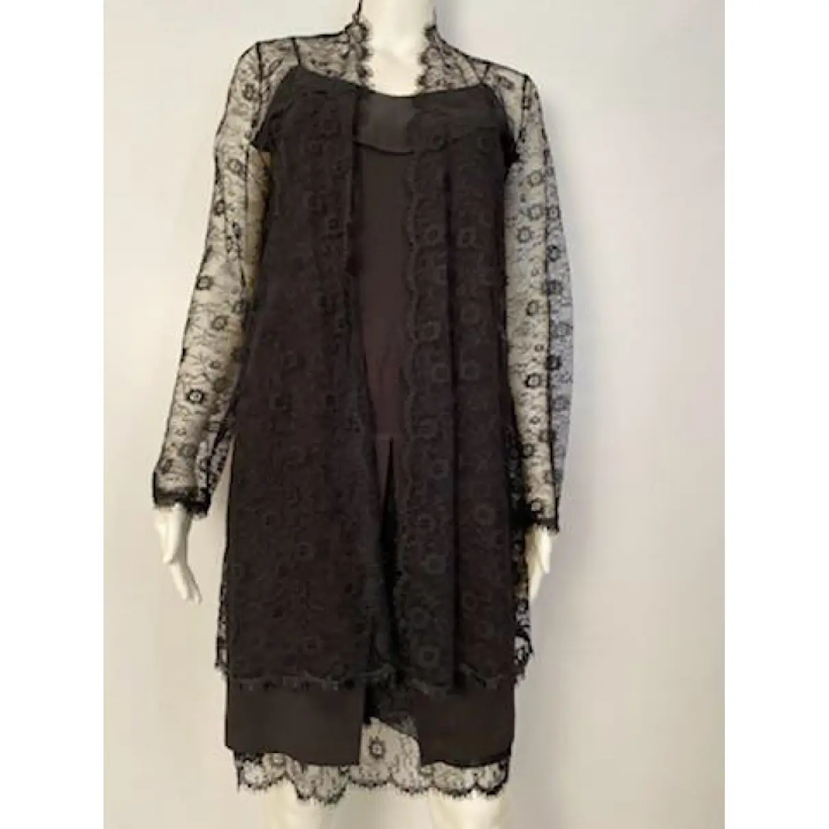 Lace mid-length dress Chanel