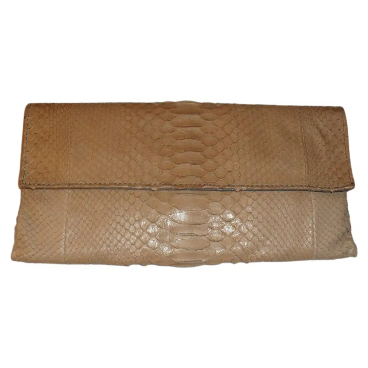 Leather clutch bag Abaco