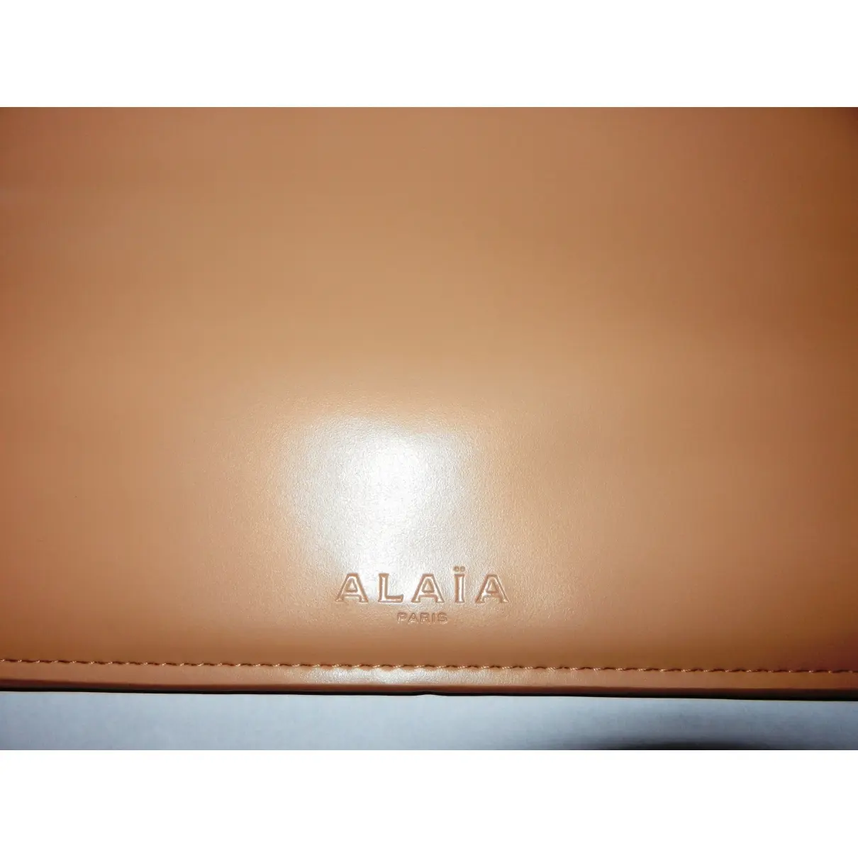 Buy Alaïa Leather clutch bag online