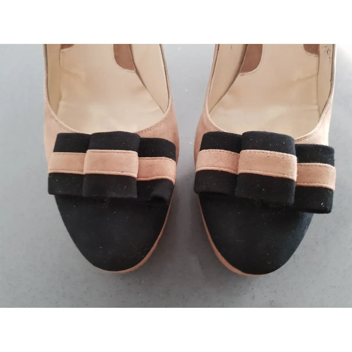 Buy ALBANO Leather heels online