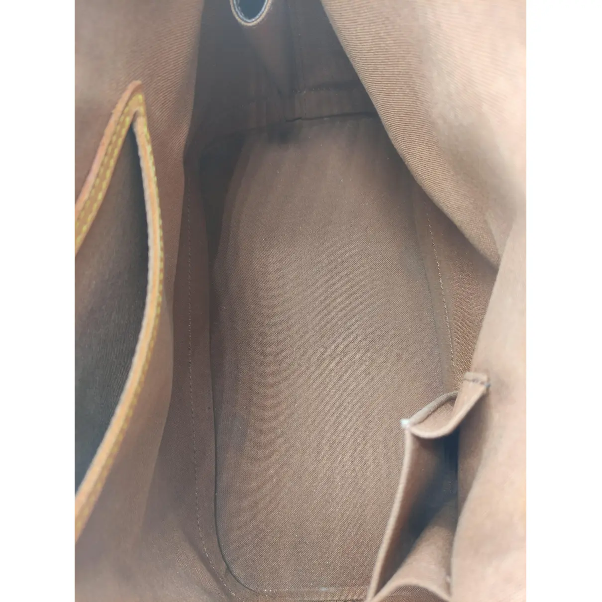 Alma leather handbag Louis Vuitton - Vintage