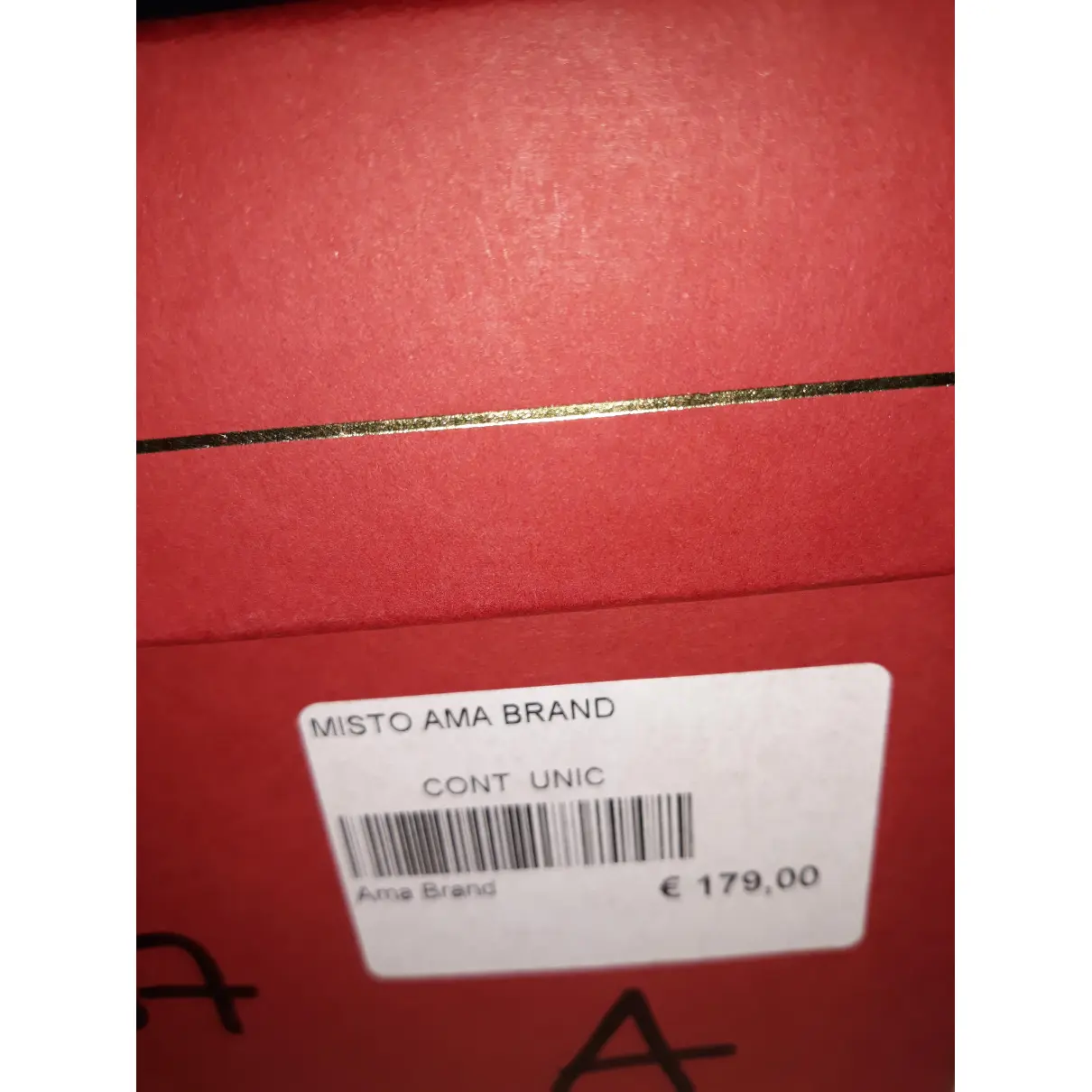 Leather trainers Ama Brand