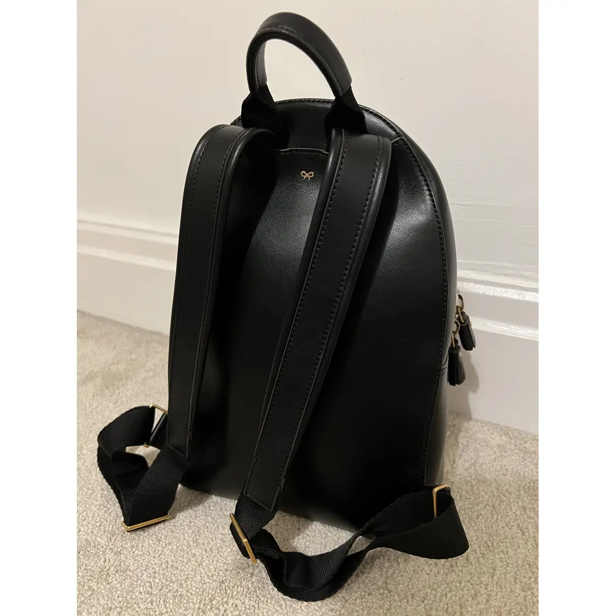 Leather backpack Anya Hindmarch