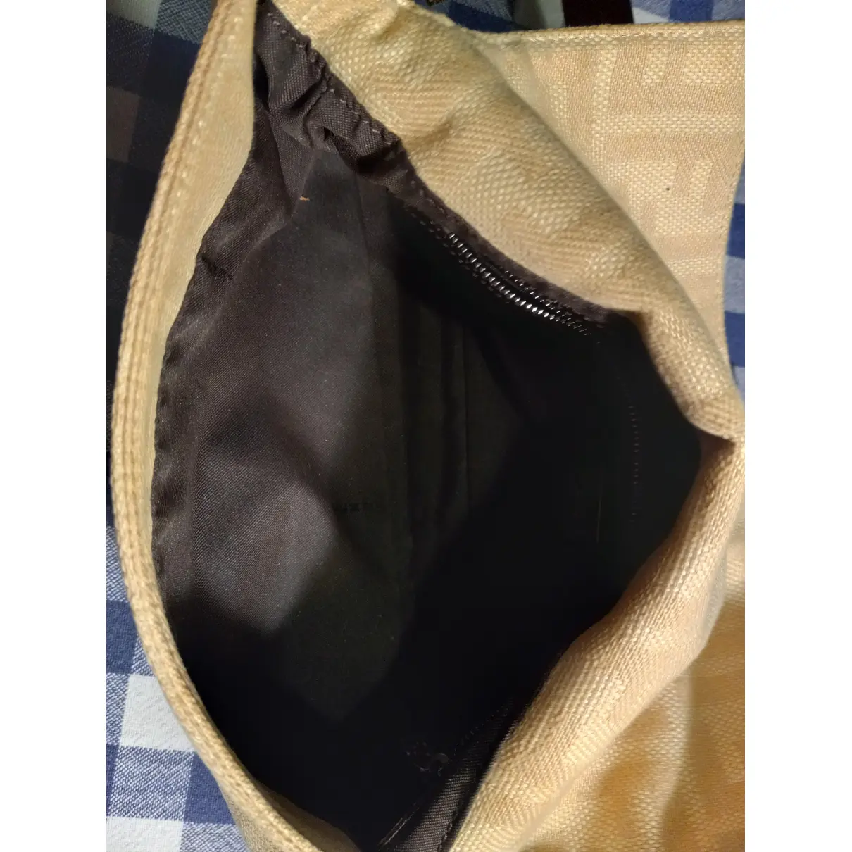 Baguette leather handbag Fendi - Vintage