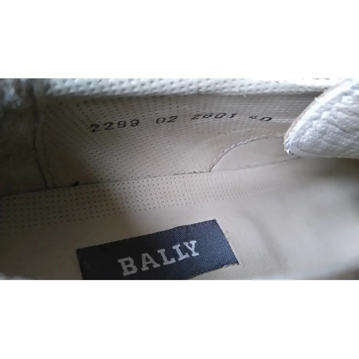 Leather lace up boots Bally