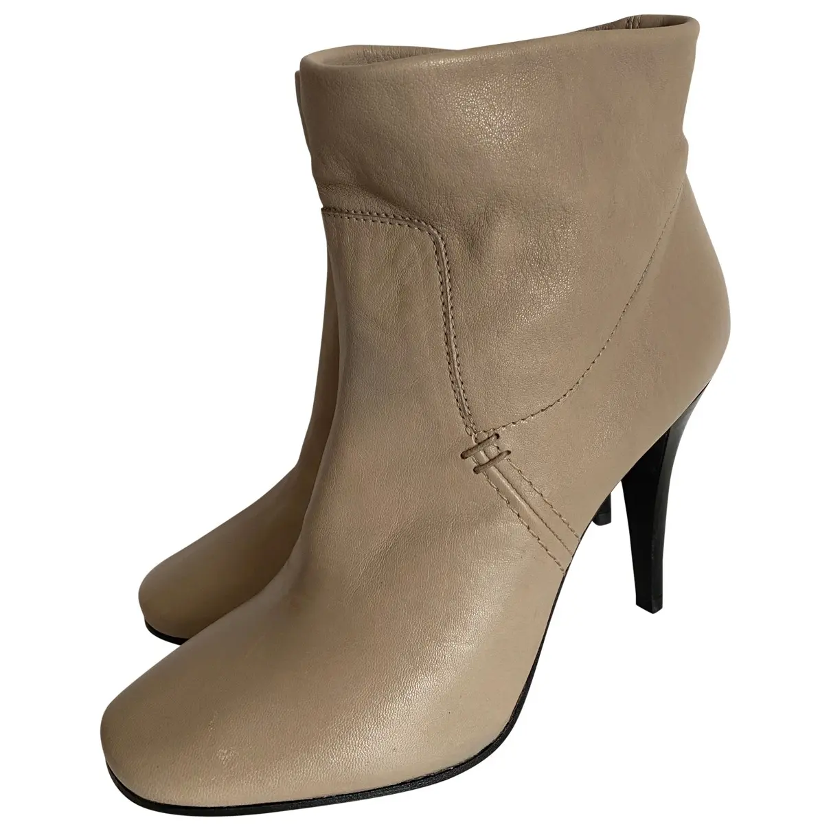 Leather ankle boots Barbara Bui