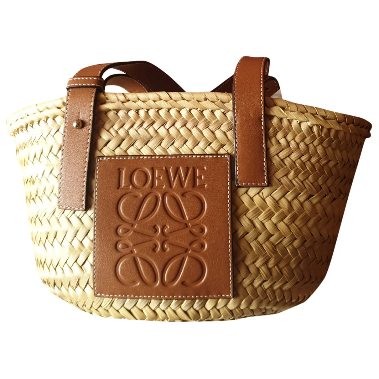 Basket Bag leather tote Loewe