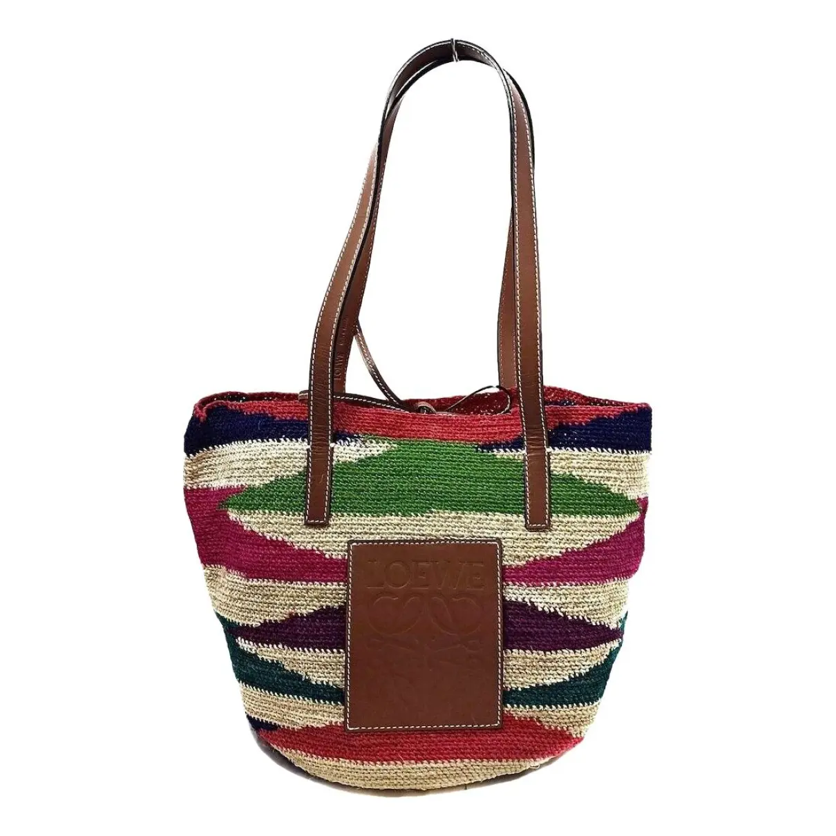 Basket Bag leather handbag