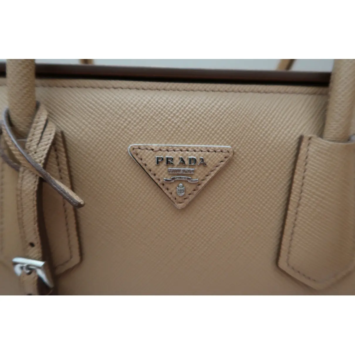 Buy Prada Bibliothèque leather tote online