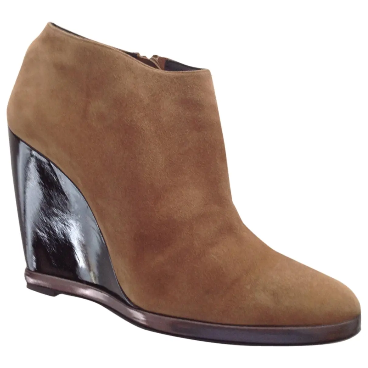 Beige Leather Ankle boots Pierre Hardy