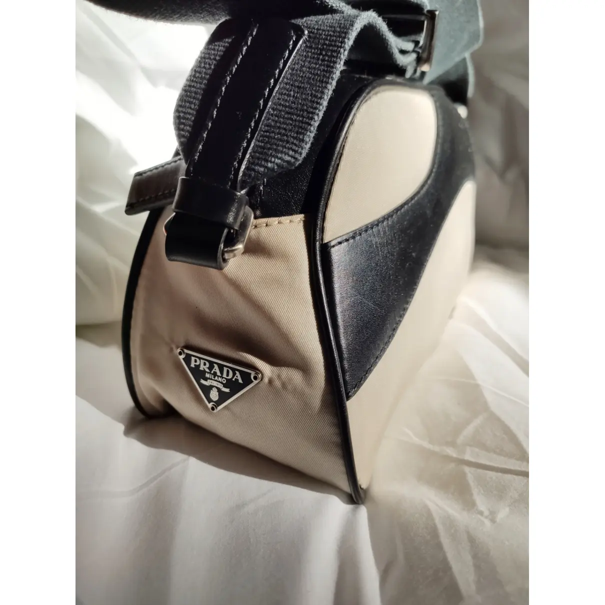 Bowling leather mini bag Prada - Vintage