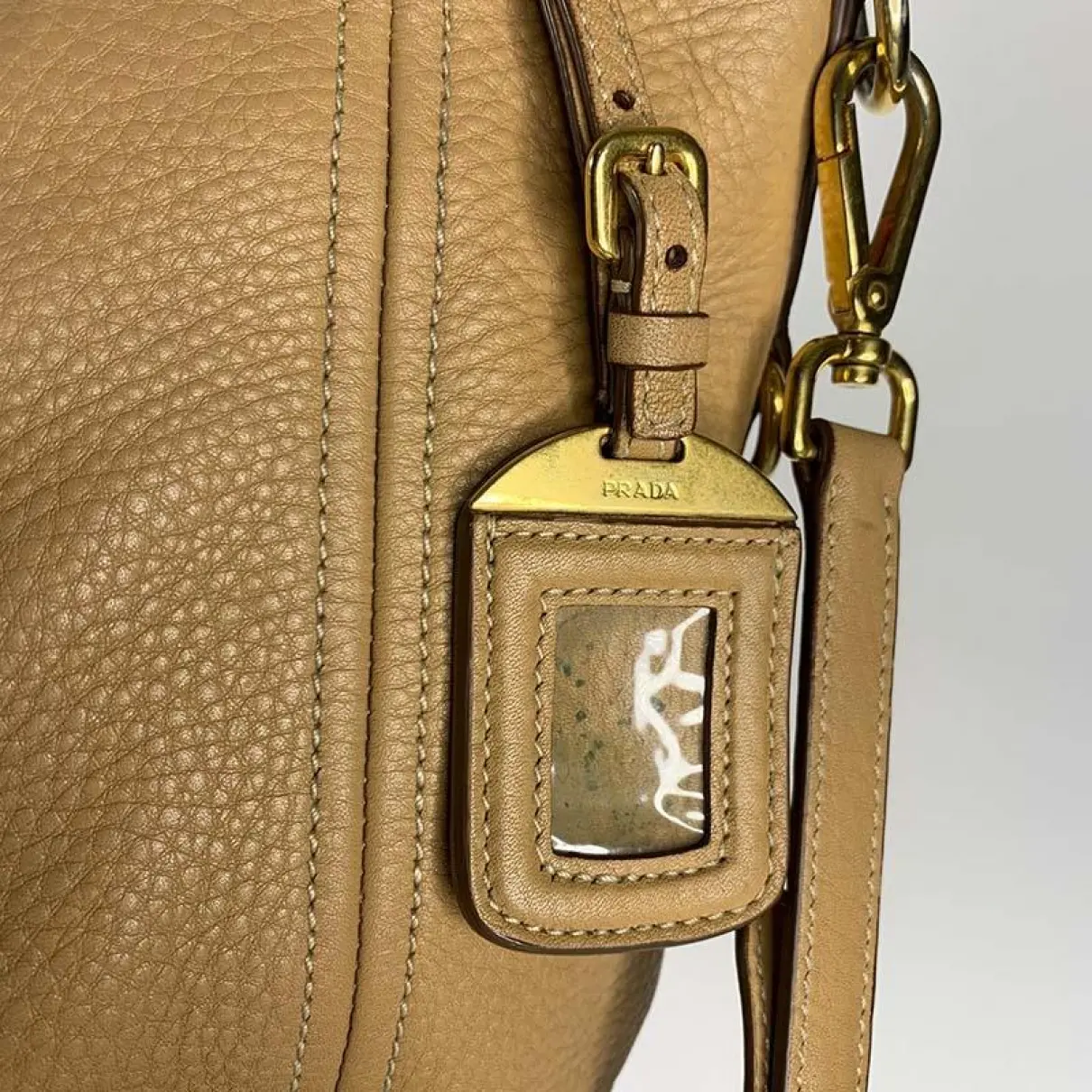 Buy Prada Bowling leather handbag online - Vintage