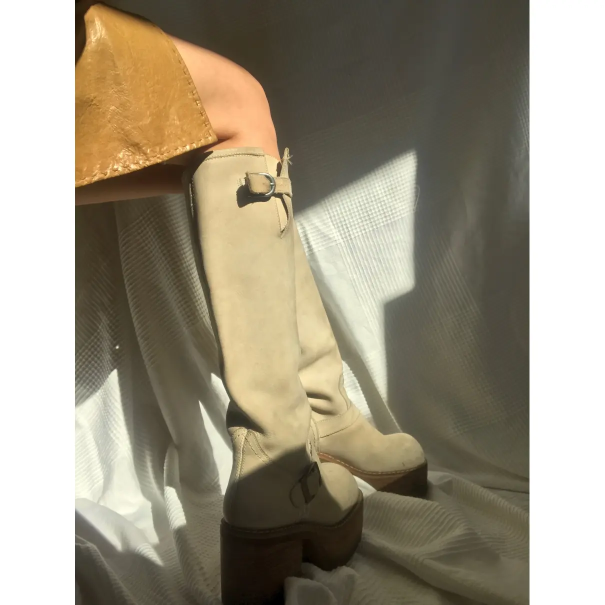 Leather boots BUFFALO - Vintage