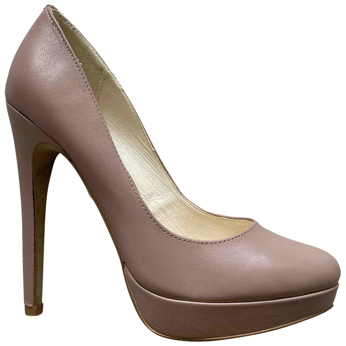 Leather heels BUFFALO