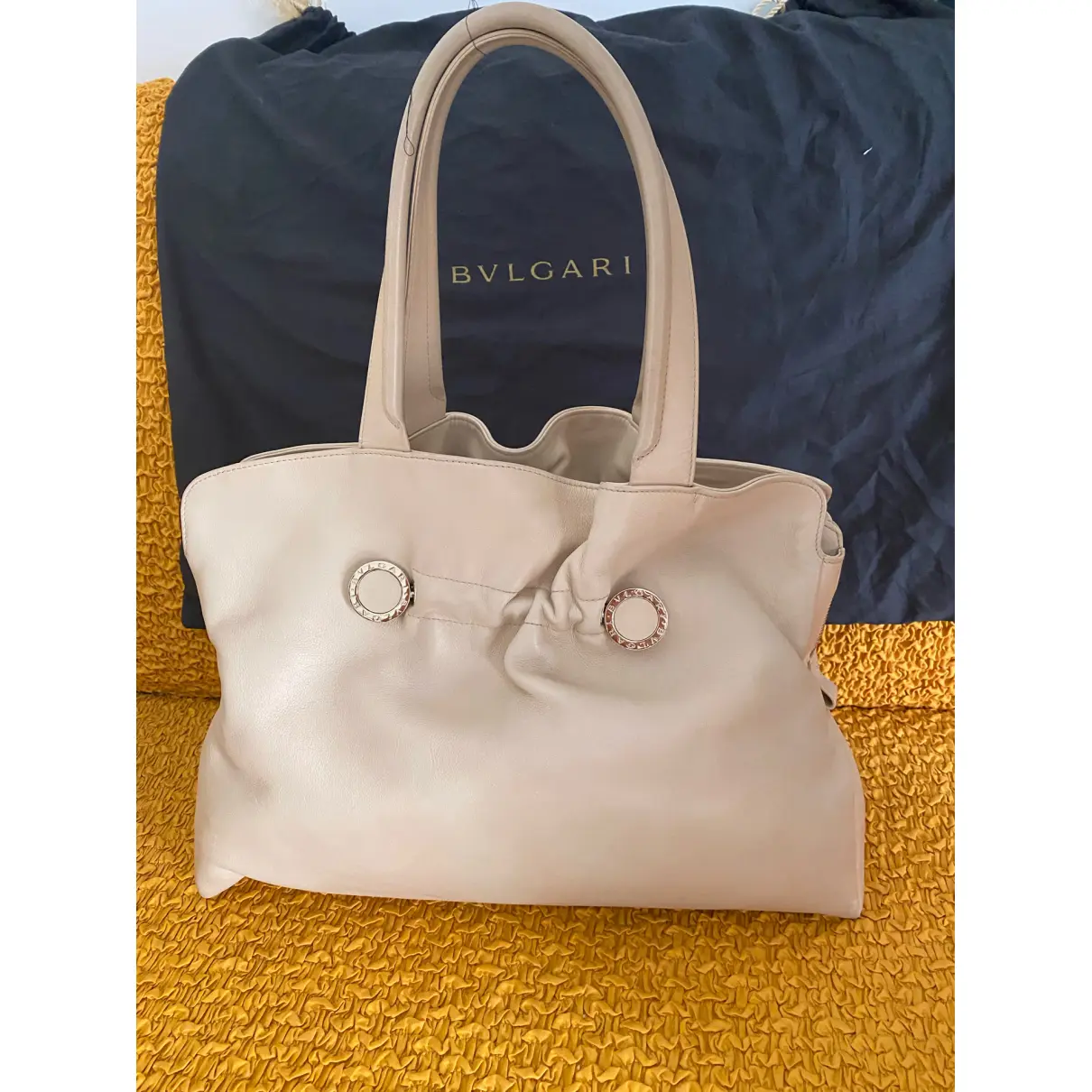 Buy Bvlgari Bulgari leather handbag online