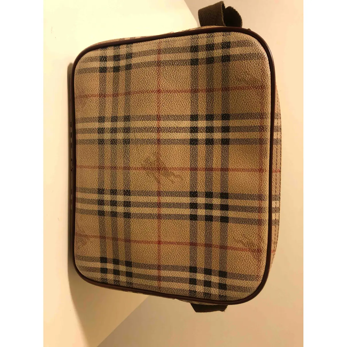 Leather crossbody bag Burberry - Vintage