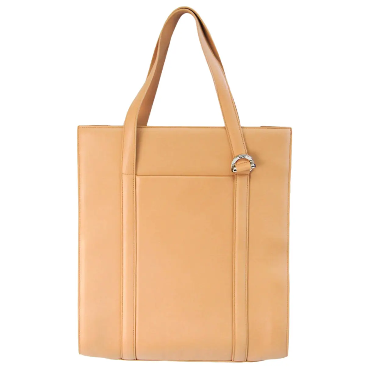 Cabochon leather handbag