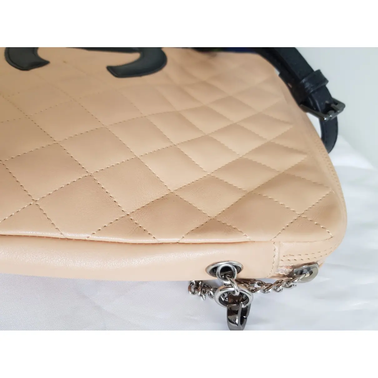 Cambon leather crossbody bag Chanel - Vintage