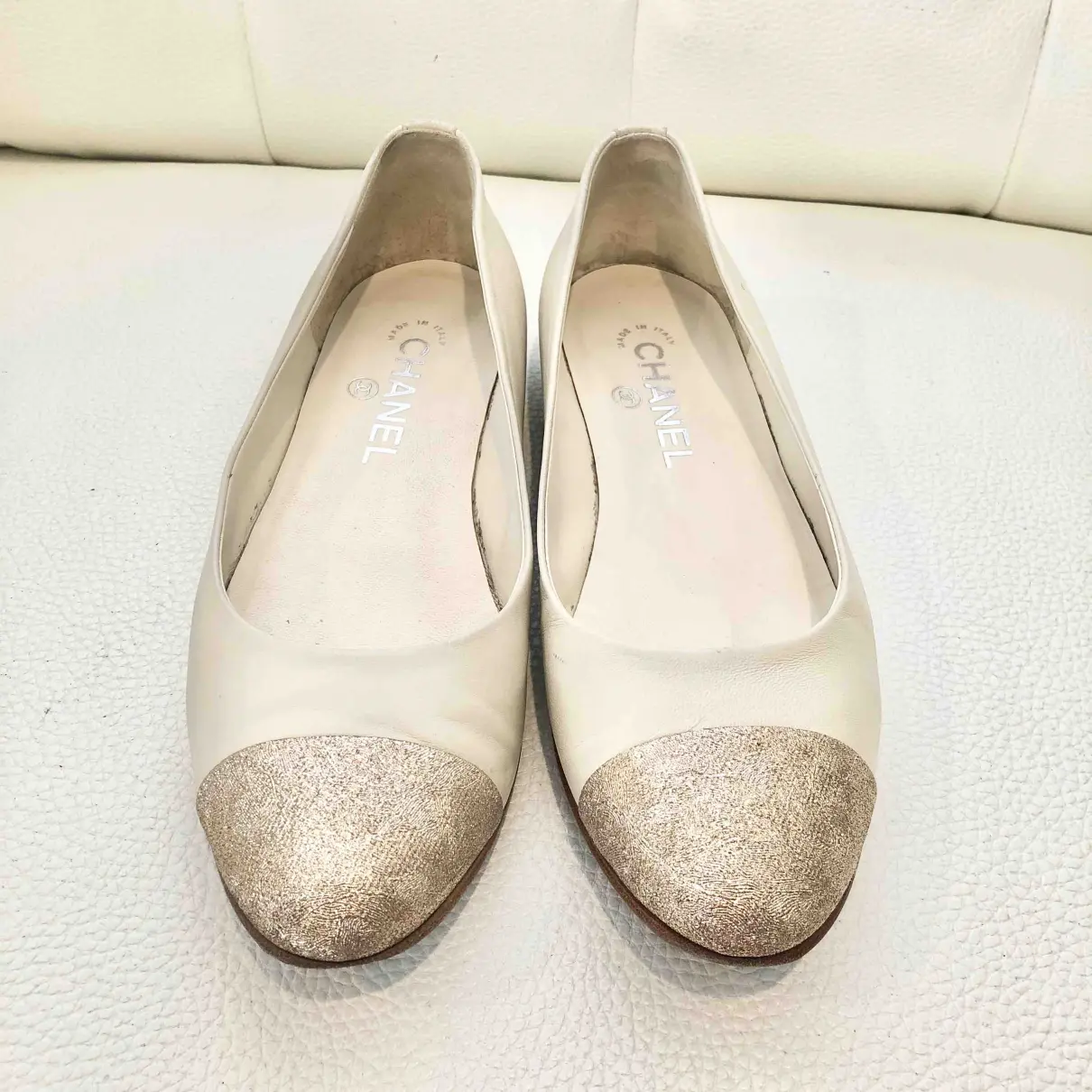 Buy Chanel Leather flats online
