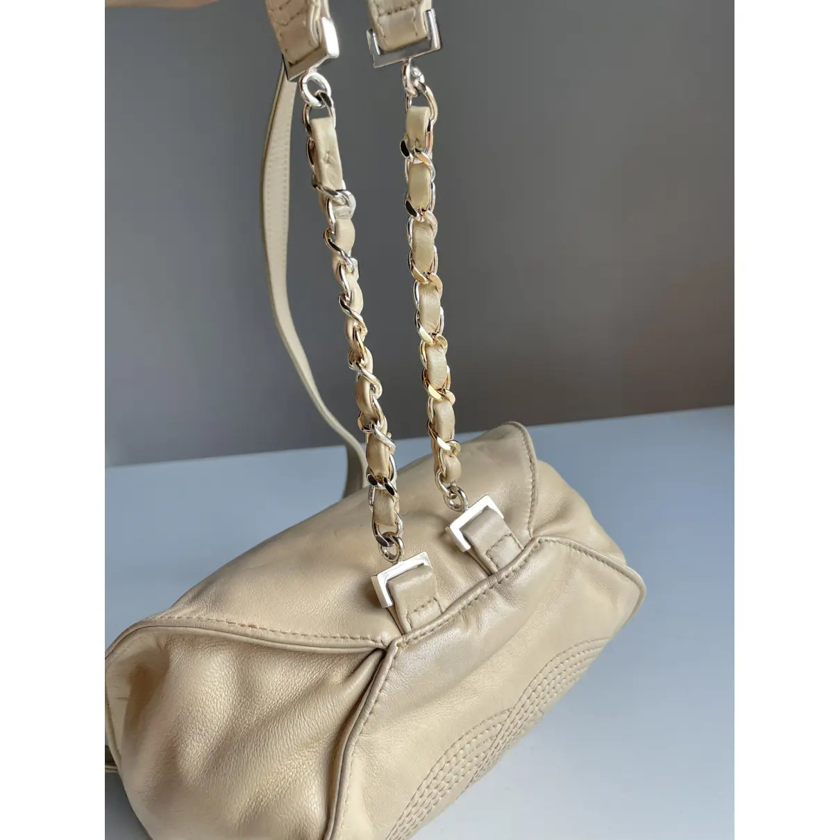 Leather mini bag Chanel