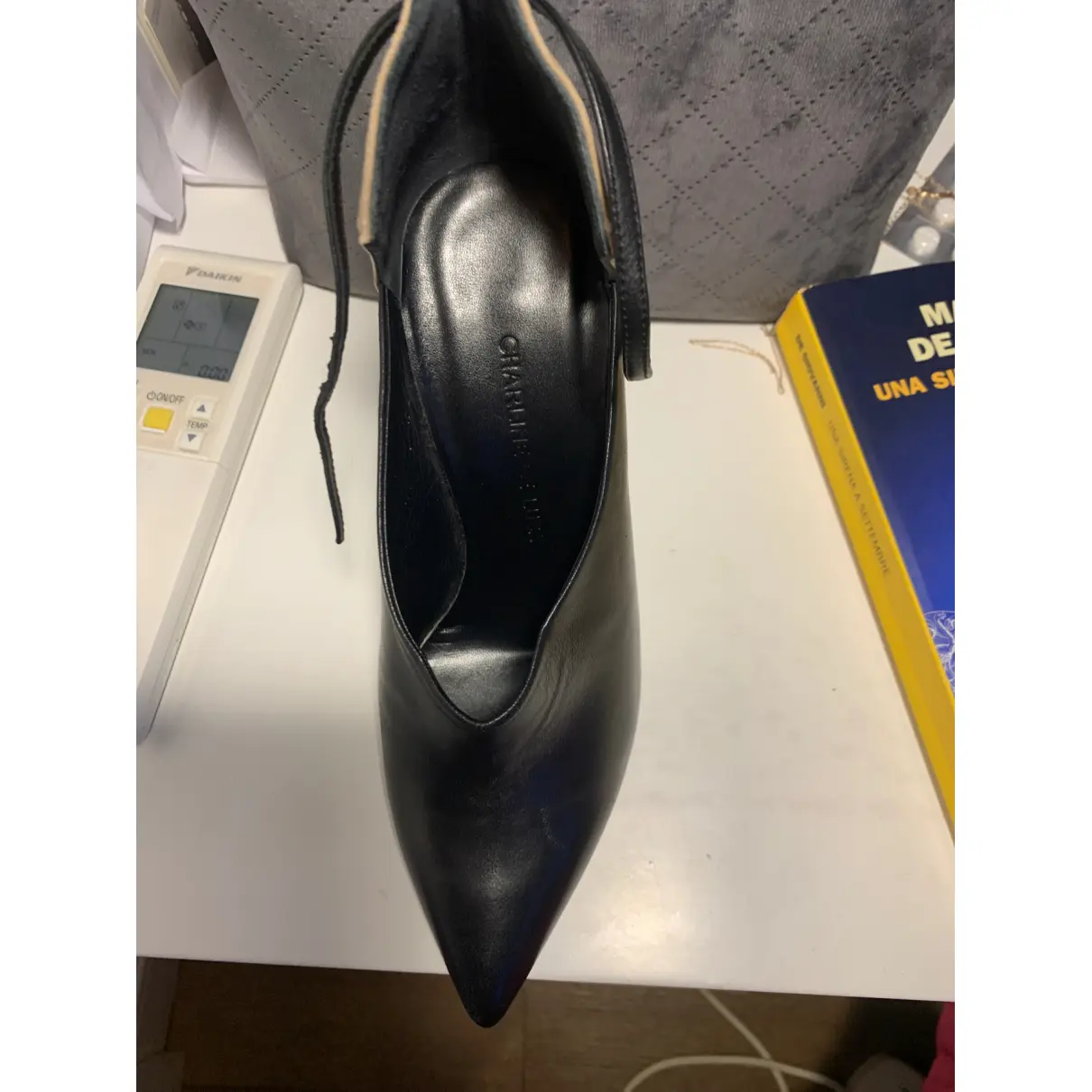 Buy Charline De Luca Leather heels online