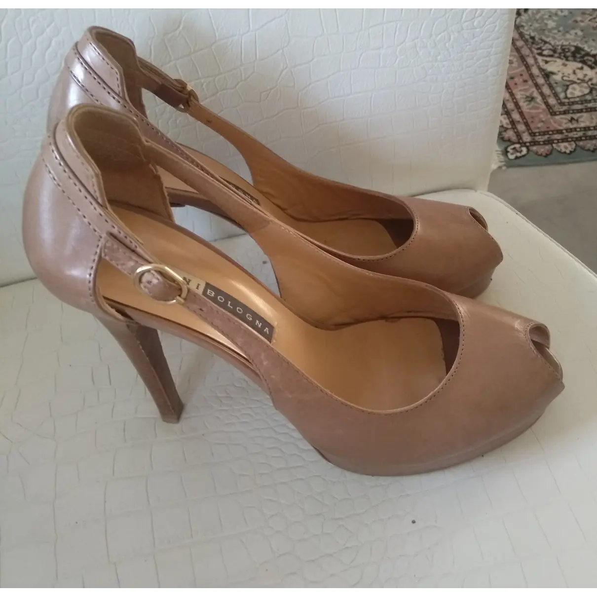 Chiarini Bologna Leather heels for sale