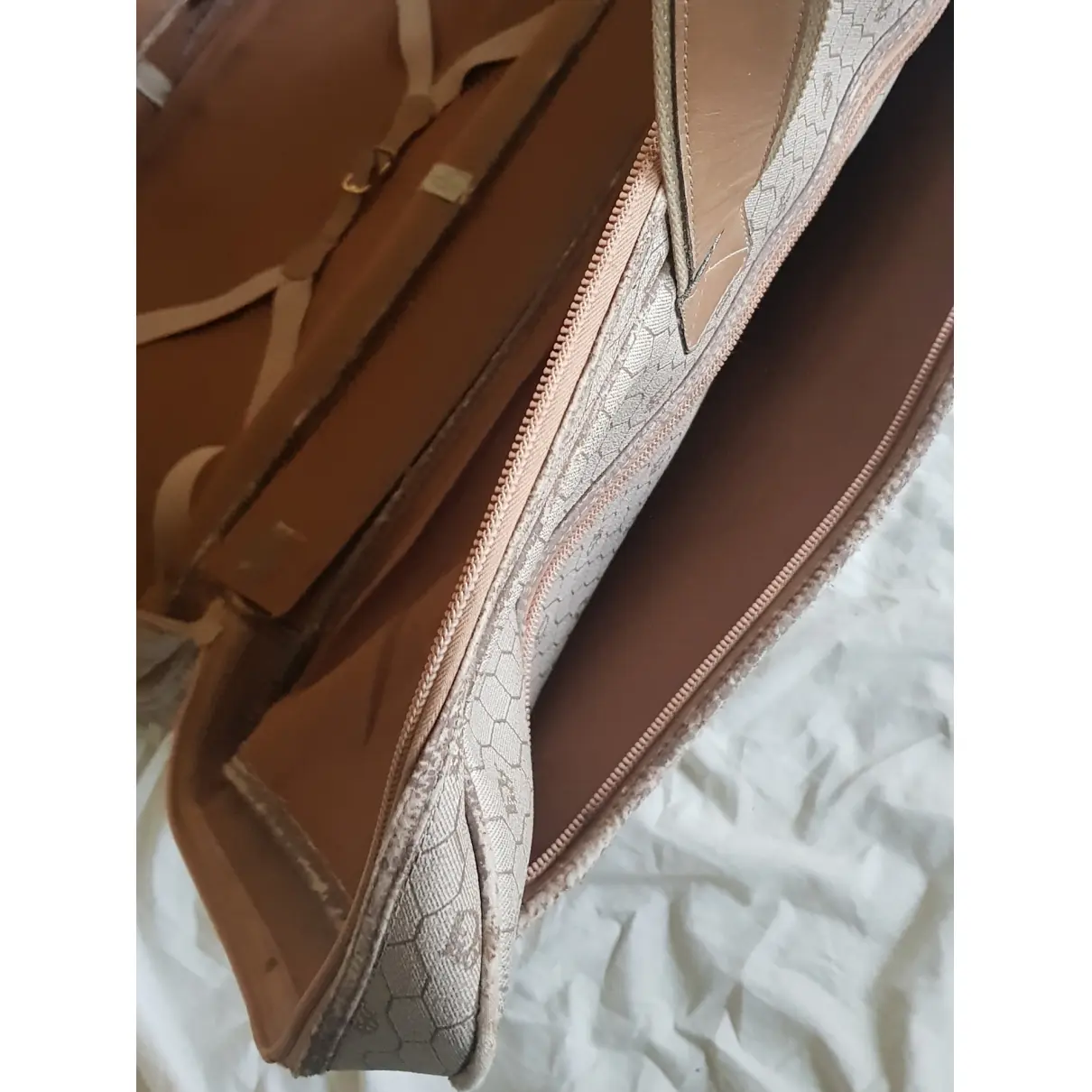 Leather travel bag Christian Dior - Vintage