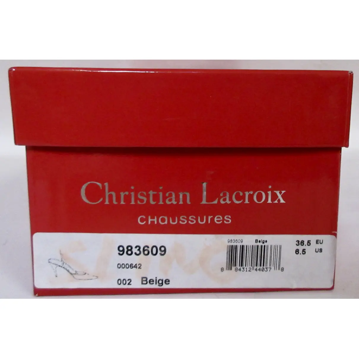 Leather sandals Christian Lacroix - Vintage