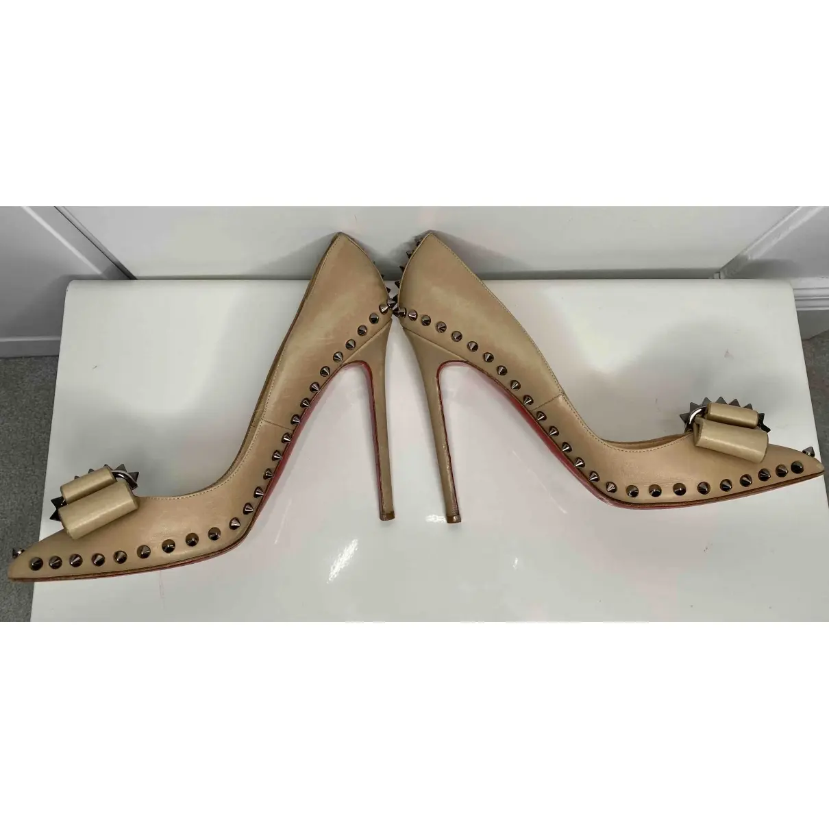 Christian Louboutin Leather heels for sale