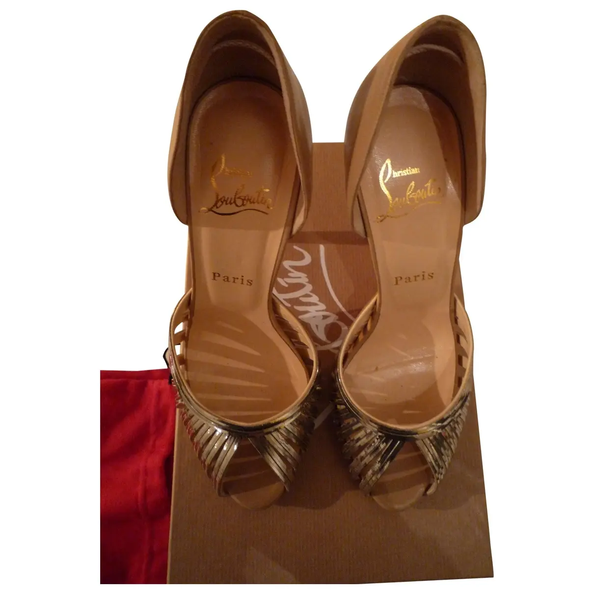 Christian Louboutin Leather heels for sale