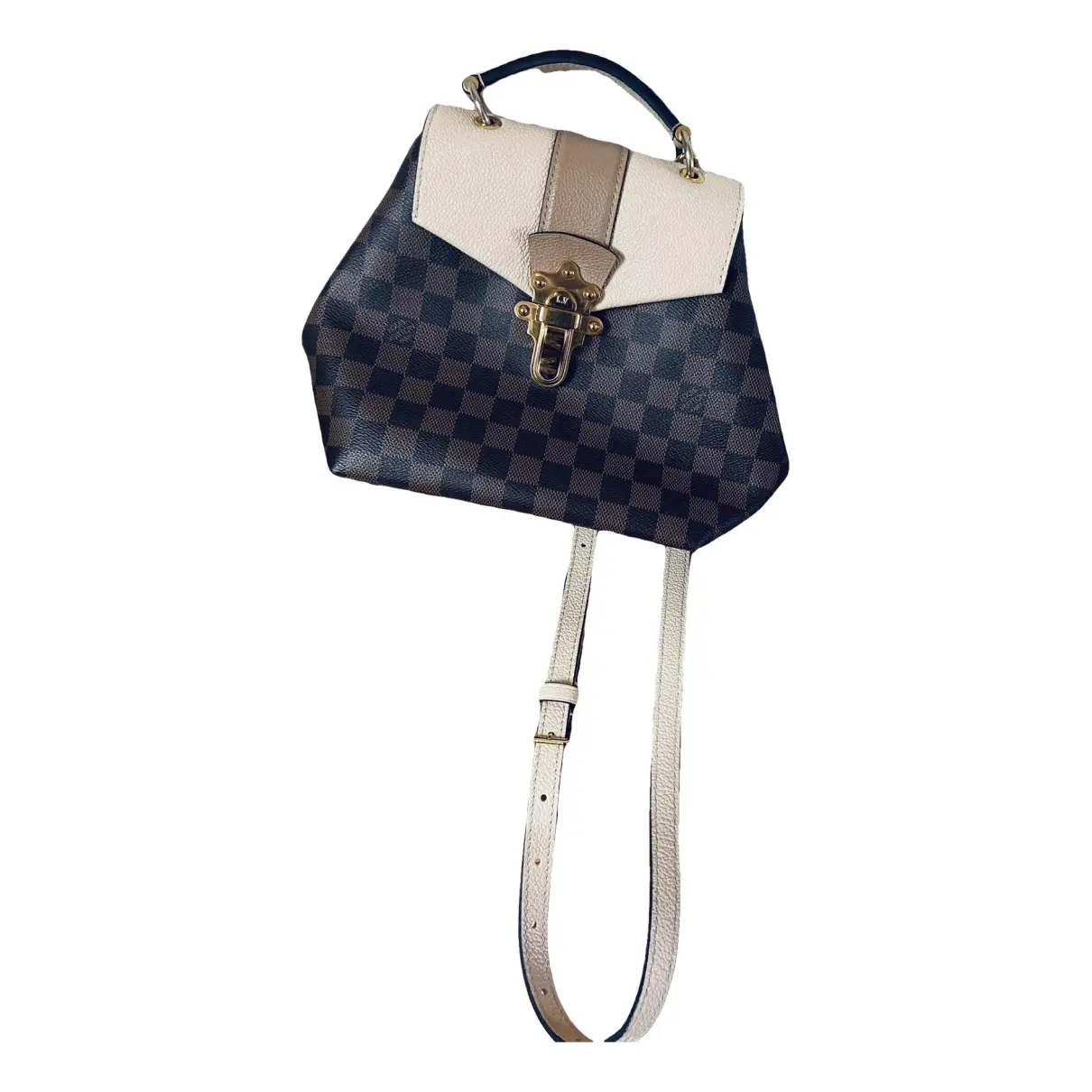 Clapton leather handbag Louis Vuitton