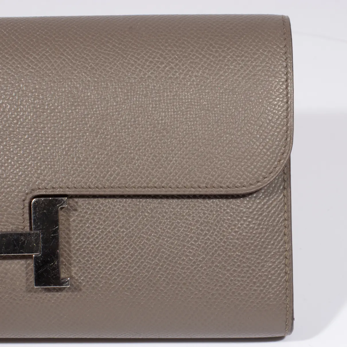 Constance leather wallet Hermès