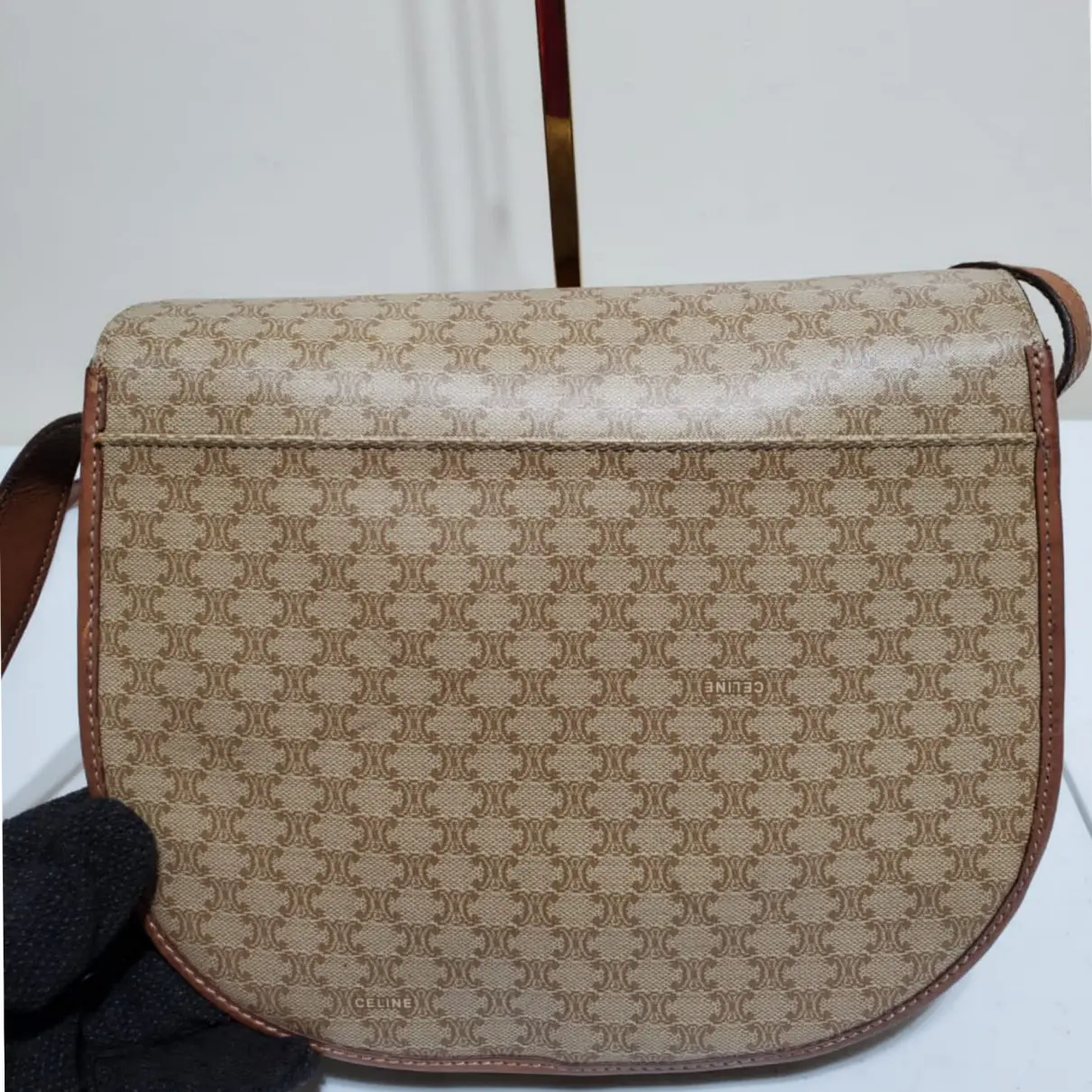 Buy Celine Crécy leather crossbody bag online - Vintage