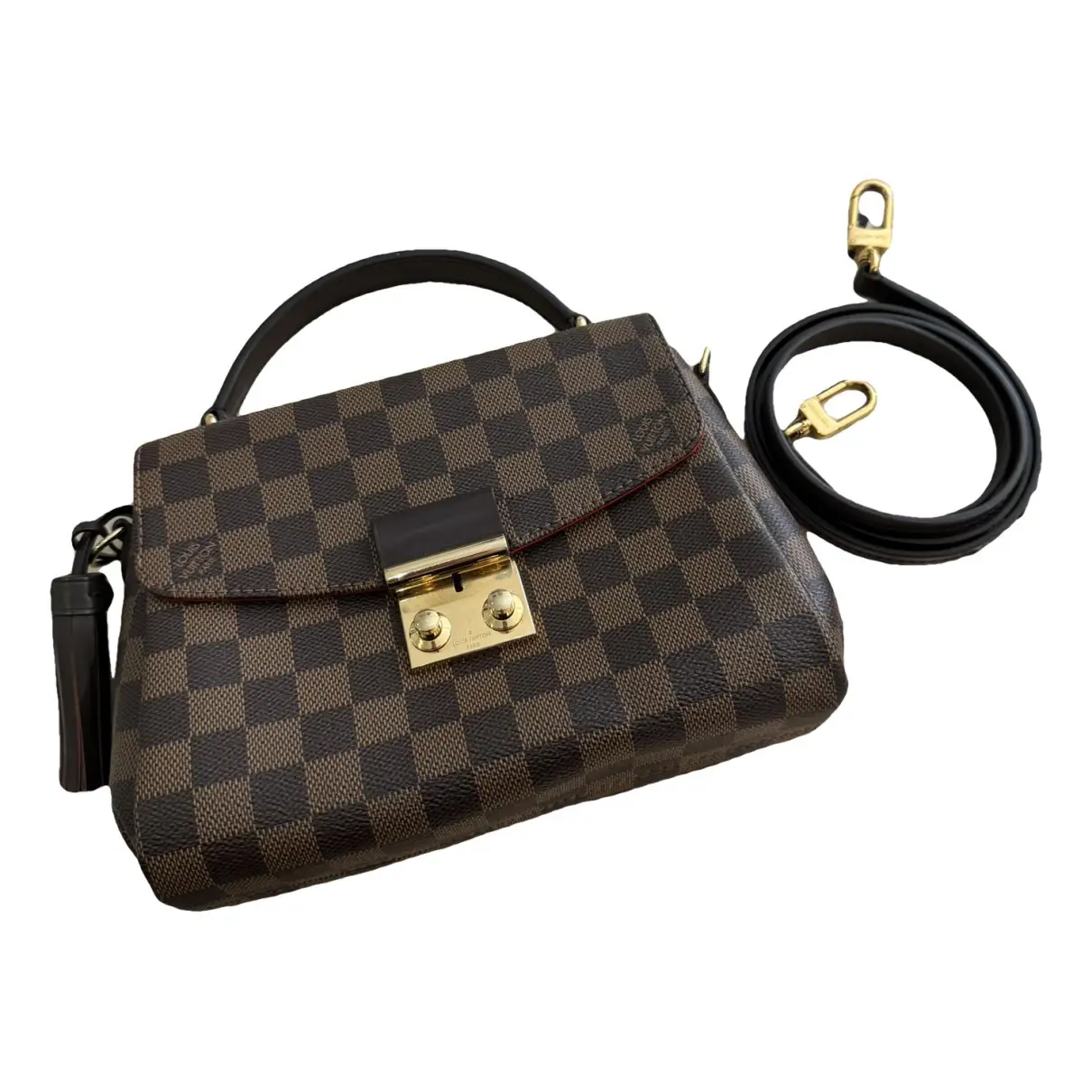 Croisette leather handbag