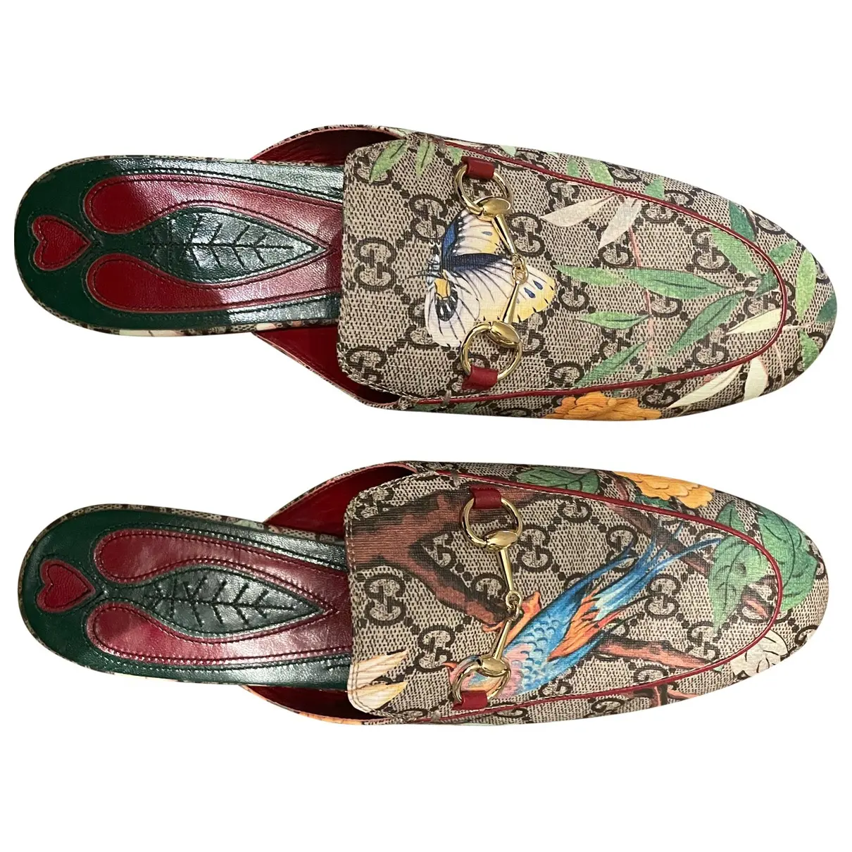 Dionysus leather sandals Gucci