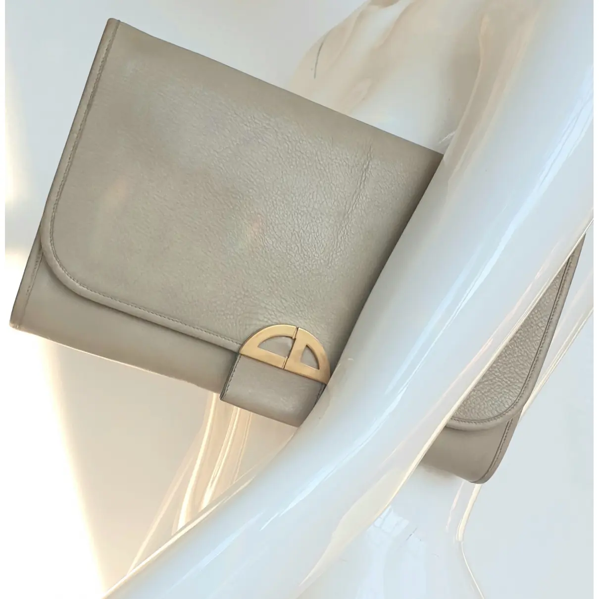 Leather crossbody bag Dior - Vintage
