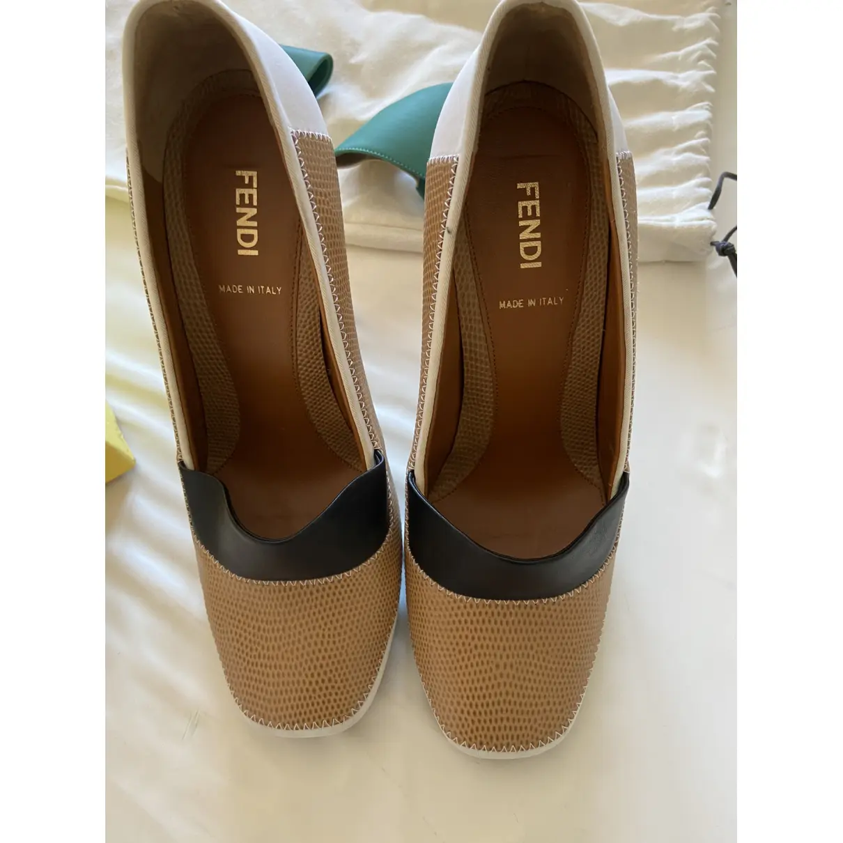 Buy Fendi Leather heels online