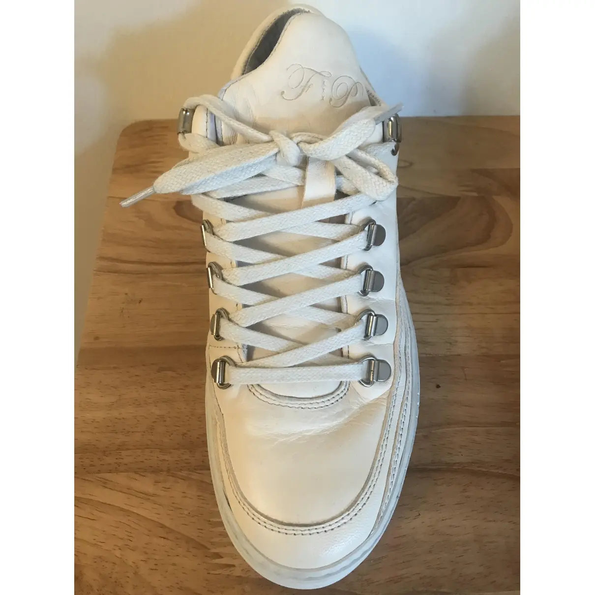 Filling Pieces Leather trainers for sale