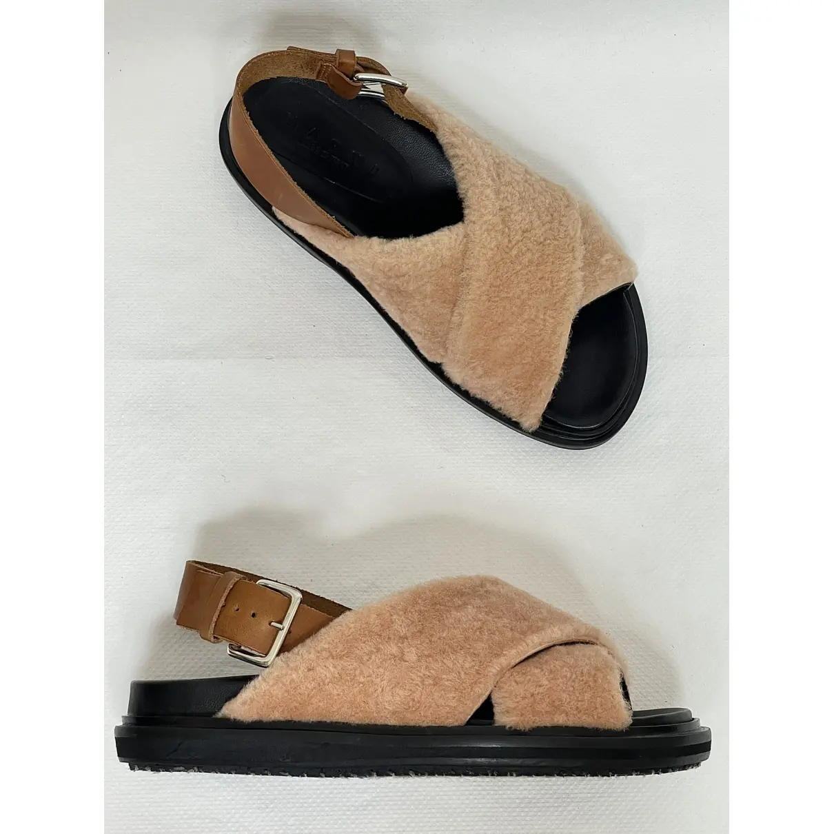 Fussbett leather sandals Marni