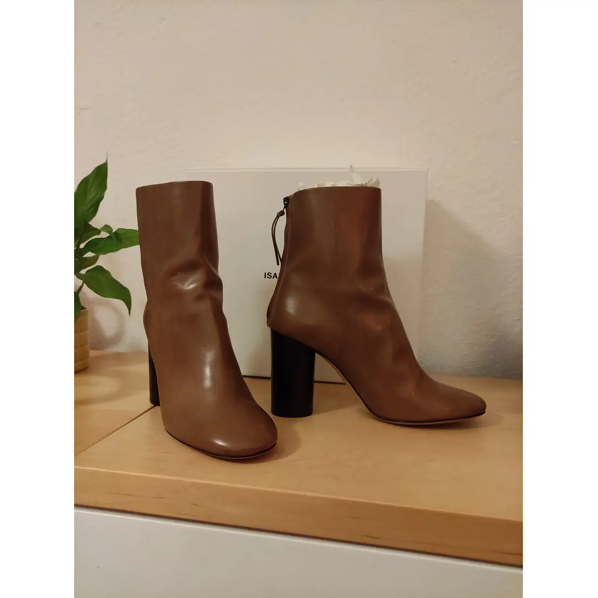Buy Isabel Marant Garett leather ankle boots online