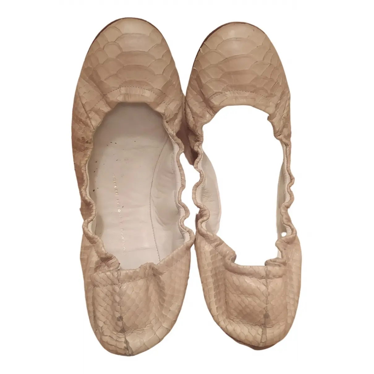 Buy Giuseppe Zanotti Leather ballet flats online