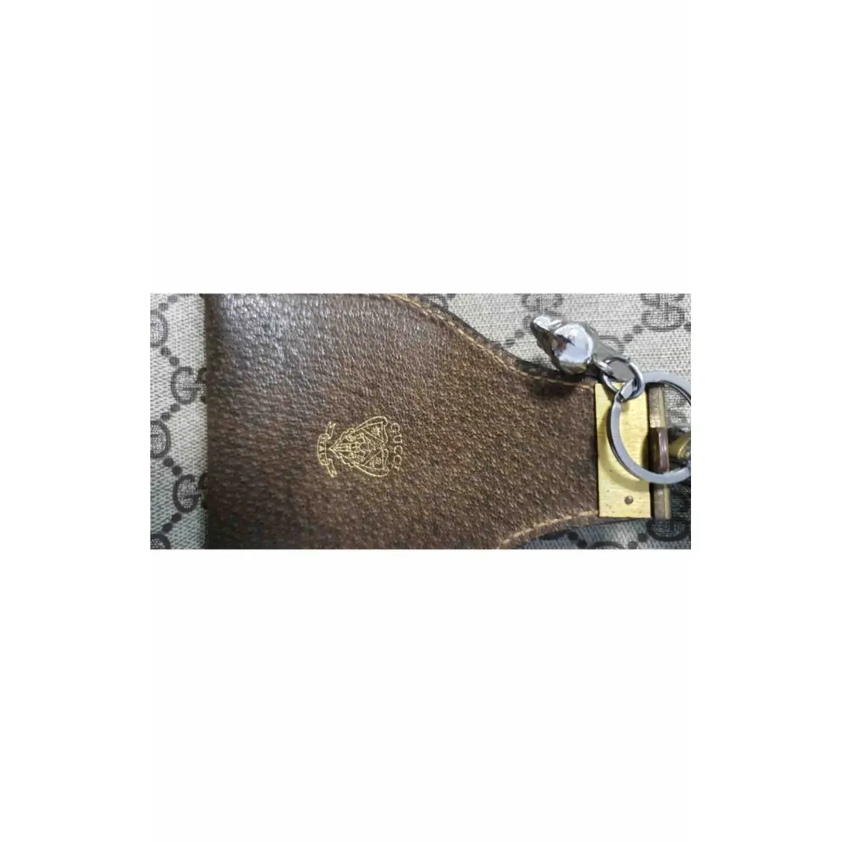 Globe Trotteur leather travel bag Gucci - Vintage