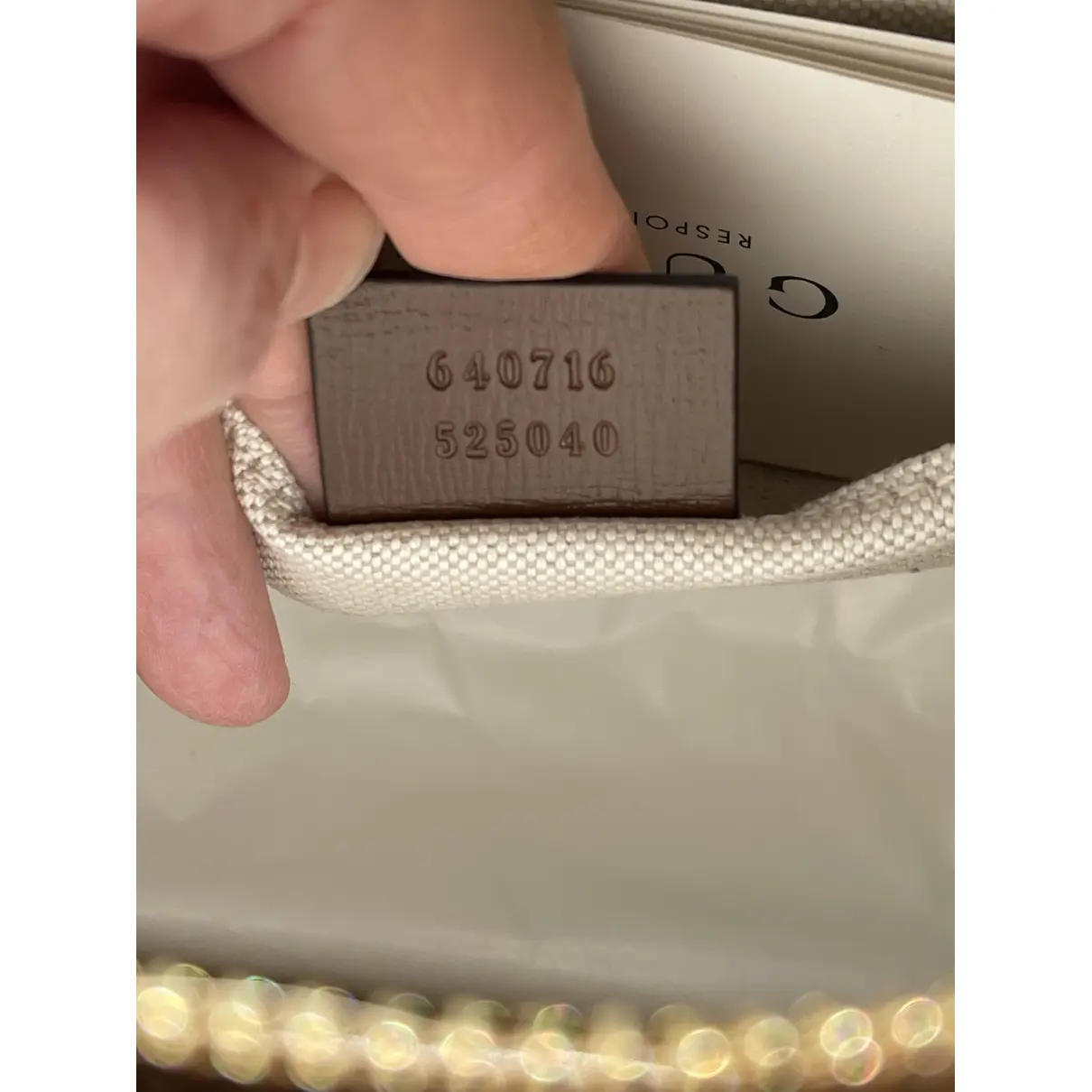 Handle Horsebit 1955 leather handbag Gucci