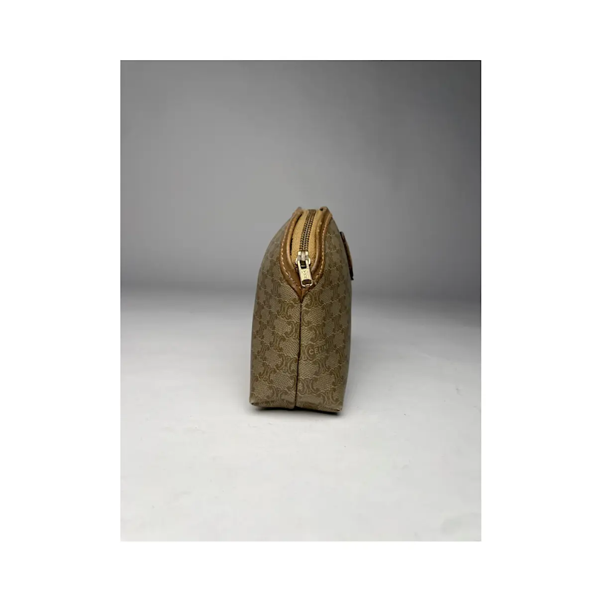Hobo leather clutch bag Celine - Vintage