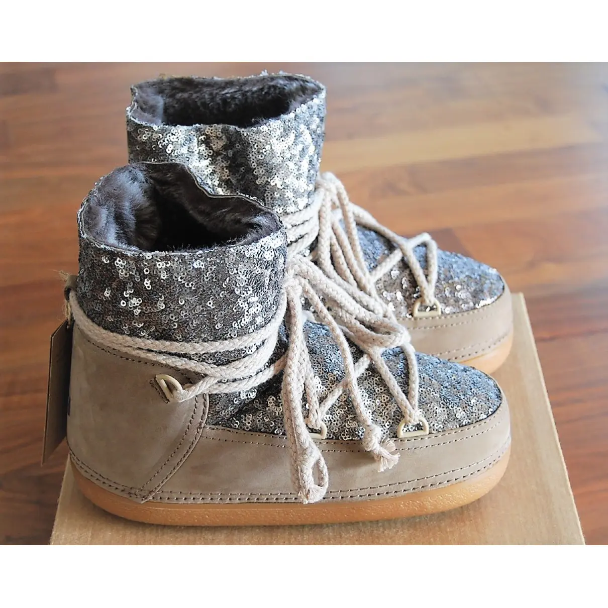 Buy Ikkii Leather snow boots online