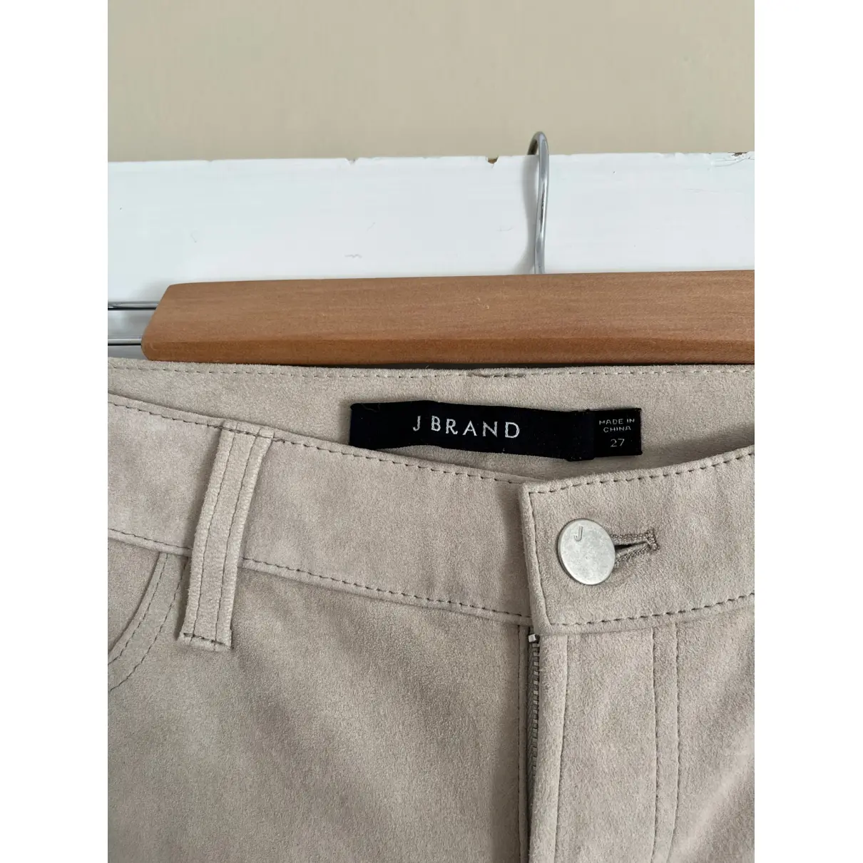 Buy J Brand Leather slim pants online